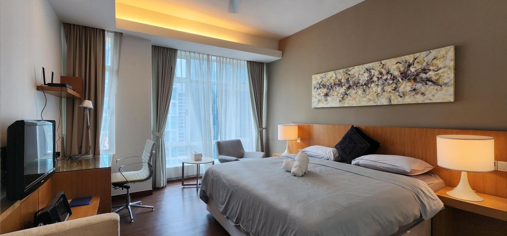 Cozy Super King Bed Studio Walking To Petronas Klcc Kuala Lumpur Kültér fotó
