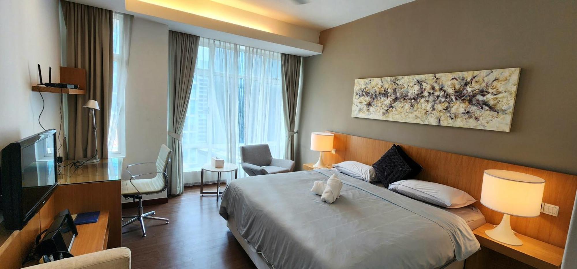 Cozy Super King Bed Studio Walking To Petronas Klcc Kuala Lumpur Kültér fotó